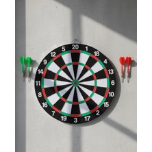 Astraltech Ev ve Oyun Alanları Için Dart Tahtası 12 Inç 4 Dart Oku Dahil