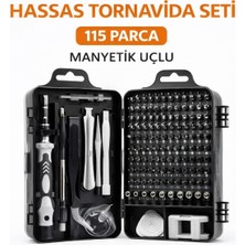 Trendexa 115 Parça Manyetik Uçlu Hassas Tornavida Seti