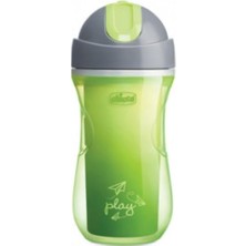 Trendexa Isı Yalıtımlı Pipetli Spor Bardak, 266 Ml, Yeşil