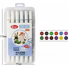Esplendor Valkyrie 12 Adet Slim Marker Kalem Seti