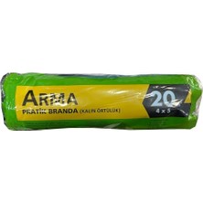 Mey İthalat Arma Naylon Tadilat Boya Koruyucu Örtü Poşet Kalın Pratik Branda - 4x5 Metre - 20 M2-1 Paket