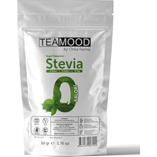 Mey İthalat Doğal Bitki Çayları Stevia Doğal Tatlandırıcı Şeker Otu Yaprağı Şekersiz Kalorisiz Yağsız Stevya Yaprağı 50 gr