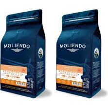 Mey İthalat Moliendo Finest Coffee Amalfi Espresso Blend Kahve (Çekirdek) 250 G (2 Paketi)