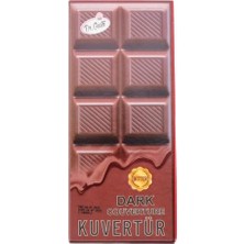 Mey İthalat Kuvertür Mini Çikolata Bitter 200 G, Kaplama Ganaj ve Dolgu Için