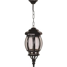 Guguk Store 68208 Bahçe Fener Sarkıt, 60 W, Siyah