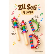 Bloomin Ahşap Zilli Marakas & D Zil Seti
