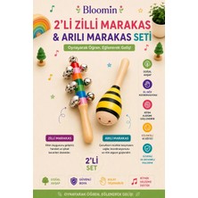 Bloomin Zilli Marakas ve Arılı Marakas Seti
