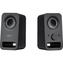 Logitech Z150 Multimedya Hoparlör - Siyah Renk ile 2.0 Sistem ve Kullanışlı Kontrol
