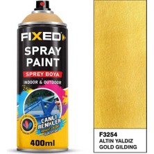 Fixed Fıxed Altın Yaldız Sprey Boya