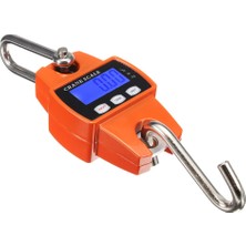 Brader Mini Taşınabilir LCD Dijital Elektronik Vinç Tartı 300 kg El Tipi Kullanım İçin Özellikli Turuncu