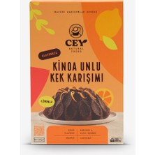 Cey Natural Foods Kinoa Unlu Limonlu Kek Karışımı – Glutensiz, Dut ile Tatlandırılmış (265 g)