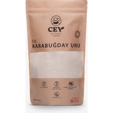 Cey Natural Foods Çiğ Karabuğday Unu – Yerli, Glutensiz Greçka Unu (500 g)
