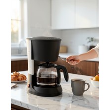 Alemdar Pazarlama 12 Fincan Filtre Kahve Makinesi 1.2 Litre Damlatmaz Sistem Kahve Makinesi