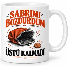 Soi Home Sabır Kumbarası Tasarımlı Porselen Kupa - Model 1104 Soı