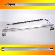 Belirtilmemiş Cam ve Tel Birlikte 2500W Resistans Tel + 55CM Cam Kumtel Ecoray Infrared Isıtıcı Filament Buzlu Cam