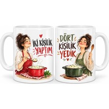 Soi Home Pilav Hesabı 2'li Porselen Kupa Seti - Model 1138 Soı
