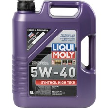 Rafta Synthoil High Tech 5W-40 5 L Otomotiv Bakım Ürünü