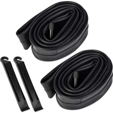 Rafta Tfixol Dağ Bisikleti Iç Lastikleri 26X1.75/2.125 Schrader Valfli Ycle Iç Lastik Lastik Kolları ile Iç Lastik ve Lastik Kolu