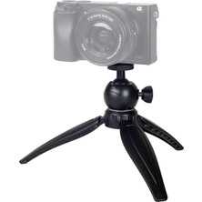 Rafta Pocket M2 Mini Masaüstü Tripod, 19CM Maksimum Yükseklik, 2,5kg Taşıma Kapasitesi, 1/4” Vidalı Bağlantı, Kamera &amp; Projektör Uyumlu