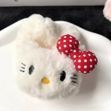 Syn Shop Hello Kitty Kedi Peluş Lüx Trend 1.kalite Yeni Sezon Genç Kız Çocuk Kadın Lastik Toka Hediyelik
