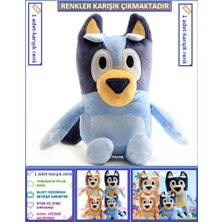 Oyuncak Sahili Bluey Bingo Bandit Chilli Heeler 1 Adet Karışık Peluş 25CM Oyuncak Oyun Uyku Arkadaşı Bluey Figür Karışık Çıkar Çıkar Hediyelik Peluş