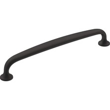 Rafta Dolap Çekme | Mat Siyah | 6-5/16 Inç (160 Mm) Merkezden Merkeze | Ünlü | 1 Paket | Çekmece Çekme | Dolap Kolu | Dolap Donanımı