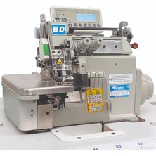 Broderi Transportlu Giyotinli Cep Biye Overlok Makinesi (Elektrikli)