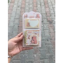 Syn Shop Capybara Kapibara Not Defteri Postit Blok Not Kağıt