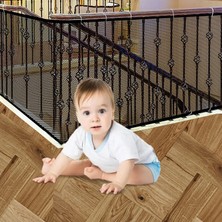 Rafta Çocuklar Için Balkon Güvenlik Ağı, Korkuluk Koruma Çocuk Güvenlik Ağı, Raylı Balkon Korkuluk Merdiven Ağı Bebekler Evcil Hayvanlar Kediler Köpekler Çocuklar Için Güvenlik Bariyeri, Balkon Avluları