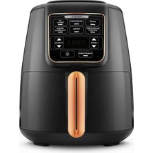 Rafta Karaca Air Pro Cook Xl 2 In 1 Konuşan Airfryer Siyah Copper