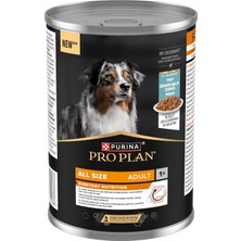 Rafta Yetişkin Köpekler Için Balıklı Konserve Yaş Mama 400 Gram