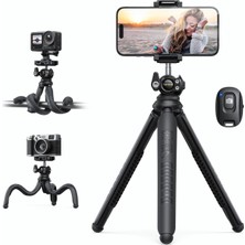 Rafta Cep Telefonu ve Kamera Uzaktan Kumandali Selfie Çubugu Tripod STTP02
