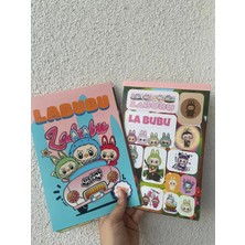 Syn Shop Sticker Etiket Çıkatma Defteri Albümü 16 Sayfa 208 adet