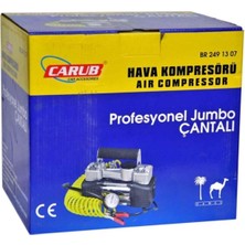 Rafta Hava Kompresörü Çantalı, Çift Pistonlu
