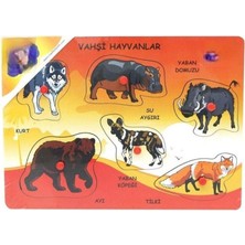 Liyanos 135-136-137 Ahşap Tutmalı Vahşi Hayvanlar LYN00001