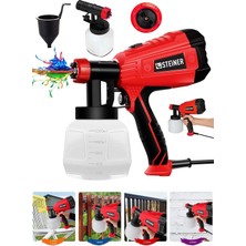 Rafta Alman Professional GT-1400 Watt Kablolu Sprey Boya Püskürtme Tabancası Dezenfektan Ilaçlama Makinesi