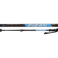 Rafta Fizan Walker 2 Section Çiftli Pole Baton Baton Unisex, Mavi, Tek Beden