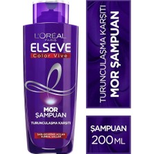 L'Oréal Paris L'oreal Paris Elseve Turunculaşma Karşıtı Mor Şampuan 200 ml