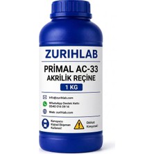 Rafta Tr Primal Ac-33 Akrilik Reçine 1kg