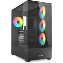 Rafta Tr Kasa Mıd Tower Psusuz 4xfan Ak6 Rgb Black