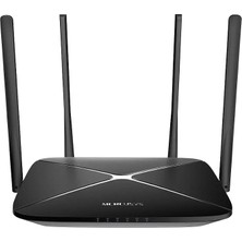 Mercusys MB430-DSL | AC1200 Gigabit Vdsl/adsl Modem Router | 350 Mbps Süper Vdsl (Profil 35B) | Fiber Uyumlu | Easymesh Desteği | Çift Bant Wi-Fi | USB Port | 4x Gigabit Port | Mercusys App Kontrol