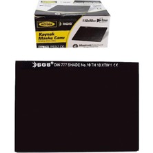 Rafta Tr Sgs Kaynak Maske Camı 777, Dın 777 Shade No.10, 110X80MM, 3mm