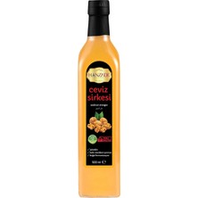 Rafta Tr Ceviz Sirkesi 500 ml Doğal Fermantasyon Içilebilir Katkısız Cam Şişe