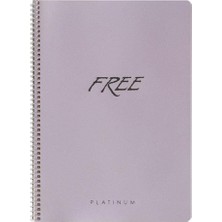 Rafta Tr A4 120 Yp.çizgili Pp Kap.free Platinum Def