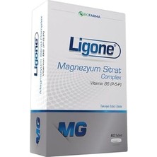 Defne Store Magnezyum Sitrat Complex 60 Tablet | Vitamin B6(P-5-P)