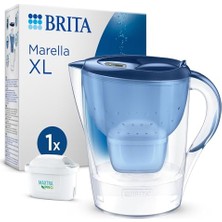 Defne Store Marella Xl 1x Maxtra Pro Pure Performance Filtreli Su Arıtma Sürahisi - Mavi (3,5l)