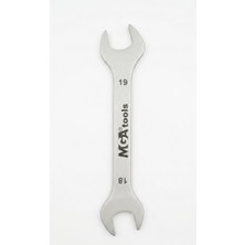 Defne Store Mga Tools Iki Ağızlı Açık Ağız Anahtar, Vanadyum Çelik, Oto Tamir, Mobilya Kurulum ve Ev Bakım Onarım Için El Aleti (18X19)
