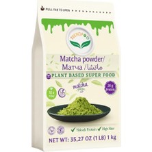 Defne Store Matcha Tozu 1000 G – Premium Matcha Çayı | Yüksek Antioksidan | Şekersiz | Vegan | Glutensiz | Matcha Latte ve Soğuk Içecekler Için-Yerli