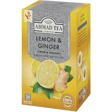 Defne Store Ahmad Tea Limon ve Zencefilli Karışık Bitki Meyve Çayı 20 Adet x 2 gr