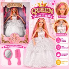 Northcity QUE-107 Kutu.gen.gelinlik.aksesuar.queen Bebek Oyuncak Bebek (Adet Fiyatıdır) Bx